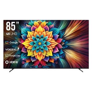  شاشة نوال - 85 بوصه - 4K - جوجل تي في -  اسود - UHD-8565 