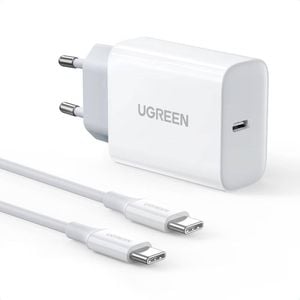 Ugreen CD137USB-CPD20wCHARGER - Charger - White 