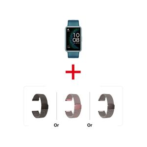  ساعة هواوي - Watch Fit Special Edition - اخضر + هدية مجانية 