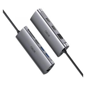  WiWU Alpha A11312H - 11 in 1 - USB-C Hub-C 