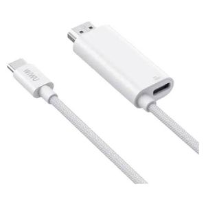  WiWU Wi-PS001 USB-C to HDMI Display & Charging Cable - 100W - 1.8m 