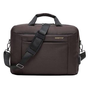  Sumffis - Laptop Bag - 15.6 Inch - Brown 