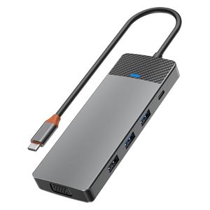  WiWU Alpha A721HD - 7 in 1 - USB-C Hub-C 