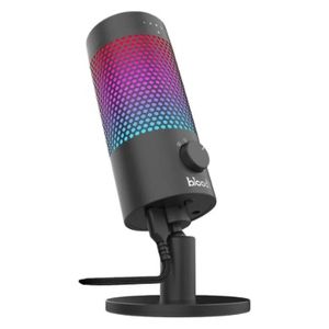 مايكرفون بلودي - GM50Pro - يو اس بي - اضاءة RGB - اسود 