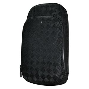  Levelo Soho Leather Backpack - Black 