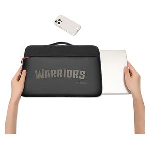 اسود - حقيبة لابتوب دبليو اي دبليو يو - Warriors Laptop Sleeve 