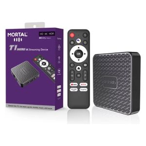  Mortal T1 Mini TV Box Remote Control - Black 