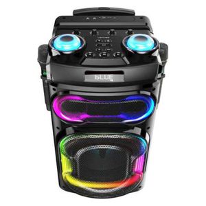  Lenyes S886 Bluetooth Speaker - Bluetooth 5.3 - 5400mAh Battery - Black 