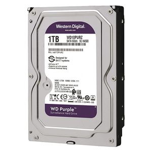  HDD هارد داخلي دبليو دي WD10PURZ - ستيل - 1تيرابايت 