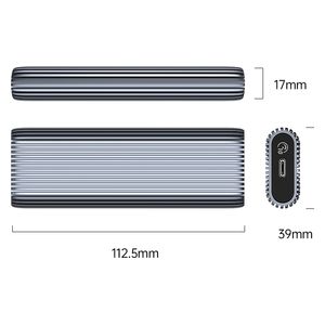  ORICO AM2C3-G2 - Hard Drive Cover - Gray 