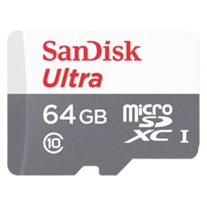  ميموري سان ديسك SDSQUNR-064G - رمادي - ابيض - 64 كيكابايت 