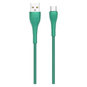  LDNIO LS611 - USB To USB-C Cable - 1m - Green 