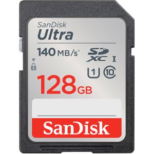  SanDisk SDSDUNB-128G - 128GB - SD Card - Black 