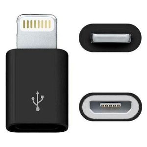  محول ادفانس انديكس مايكرو يو اس بي الى ايفون - اسود 
