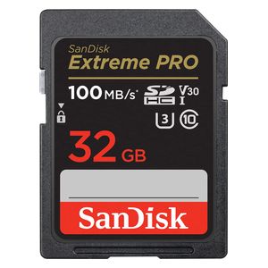 SanDisk Extreme PRO SD Card – 32GB – Gray