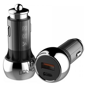  شاحن سيارة لدنيو - C1 - اسود 