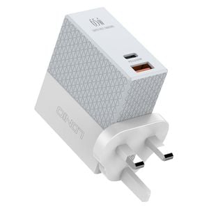  HYTO A2620C - Wall Charger - 2 Port - 65W - White 
