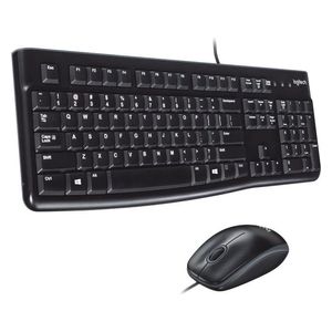  Logitech MK120-920-002546 - Wired Keyboard & Mouse Combo 