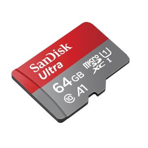  SanDisk SDSQUAB-064G - 64GB - SD Card - Gray - Red 
