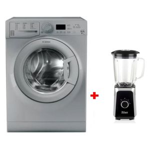  Ariston FDG9640SEX - 9 kg /6 kg - 1400RPM - Front Loading Washing Machine & Dryer - Silver 