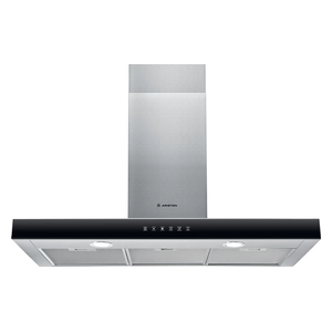  Ariston AHBS9-7FLTIX - 90cm - Cooker Hood - Silver 