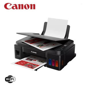 طابعة نافثة للحبر كانون PIXMA G3410 -  الكل في واحد - واي فاي - ملونة - أسود