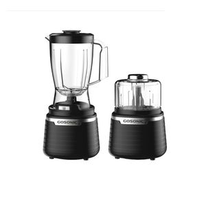  خلاط جوسونيك 2 في 1 - واط GSC-902 - 1000 - اسود 