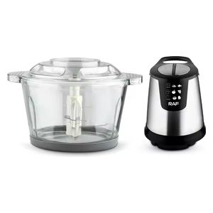  RAF R7009B - 1000W - Food Processor - Silver 