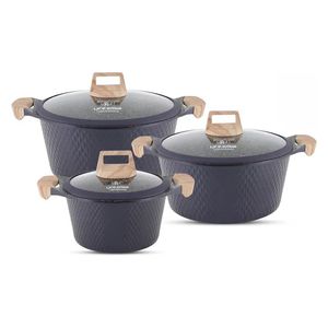  Life smile Cookware Set - 3 piece 