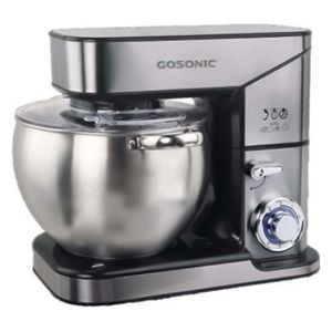 Gosonic GSM-910 - Bowl Mixer - 10000 ml - 6 Speed - Silver