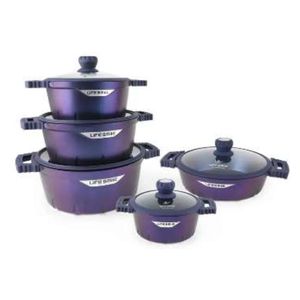  Life smile FL20 - Cookware Set - 20 piece - Purple 