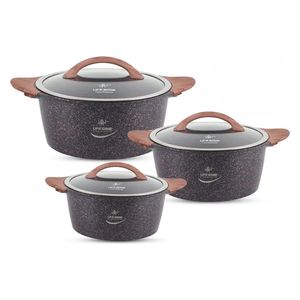  Life smile Cookware Set - 3 piece 