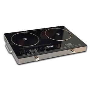  RAF R8050  - 2 Burner - 4400 W - Electric Cooker - Black 