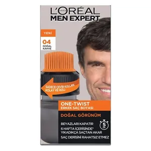  Loreal Paris Men Expert One-Twist Men Hair Dye , Dark 