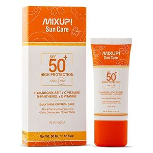  Mixup Anti-Blemish Protective Sunscreen Cream - SPF50+, 50ml 