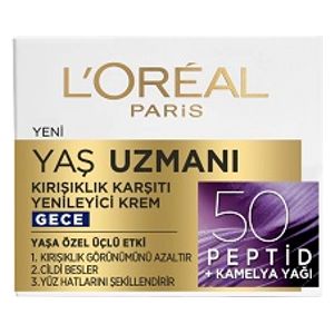  L'Oreal Paris Age Expert 50+ Anti-Wrinkle Renewing Night Cream - 50ml 