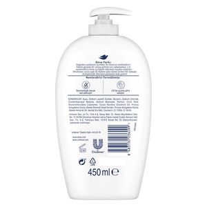  Dove Coconut Oil & Almond Milk Extract Liquid Soap, 450ml 