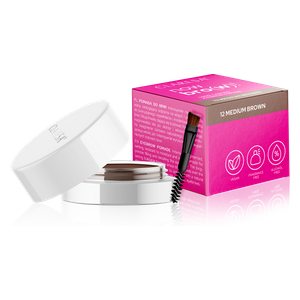  Claresa Now Brow Eyebrow pomade, 12 - Medium Brown 