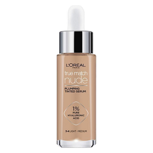  L'Oreal Paris True Match Nude Serum Foundation, 3-4 - Light Medium 