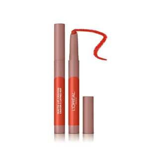  L'Oreal Paris Infallible Matte Lip Crayon Lipstick, 110 - Caramel Rebel 