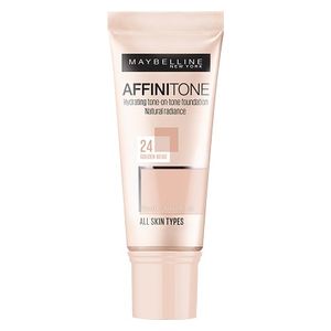  Maybelline New York Affinitone Foundation, 24 - Golden Beige 