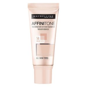  Maybelline New York Affinitone Foundation, 14 - Creamy Beige 