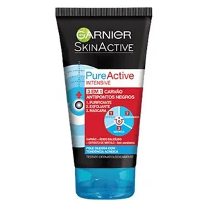  Garnier Pure & Clean Charcoal Peel Face Wash - 150ml 