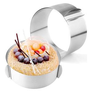  Kroff Adjustable Mousse Ring - stainless steel 