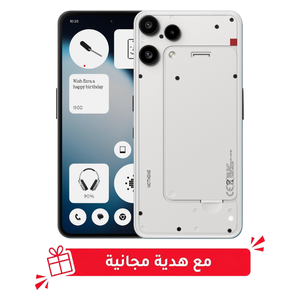  هاتف ناثينج فون 3 أيه لايت - دبل سيم - شاشة 6.77 انج اموليد - معالج ميديا تيك دايمنسيتي 7300 برو - بطارية 5000 مللي أمبير بالساعة , شحن 33 واط 