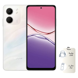  اوبو A5x 4G - دبل سيم - شاشة 6.67 انج - معالج سناب دراجون 6s الجيل الأول - بطارية 6000 مللي أمبير بالساعة، شحن سريع 45 واط سوبر فوك + حقيبة كتف + مطارة مياه 