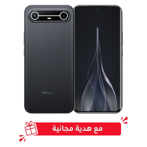  تيكنو بوفا سليم 5G - دبل سيم - 6.78 بوصة أموليد - ميدياتك دايمنستي 6400 - 5160 مللي أمبير بالساعة، 45 واط + هدية مجانية 