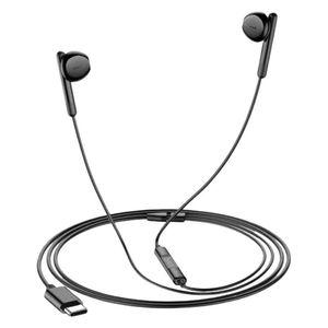 سماعات سلكية هوكو - M93 - بطول 1.2 متر - يو اس بي سي - اسود