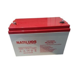  بطارية يو بي اس ناتيليوس - NB-HR390-12 - احمر 