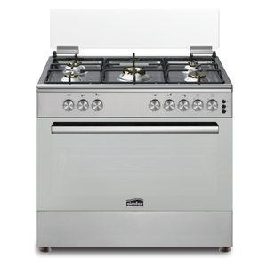  طباخ غازي سمفر - 5 مشاعل - F9502SGWP-HF - سلفر 